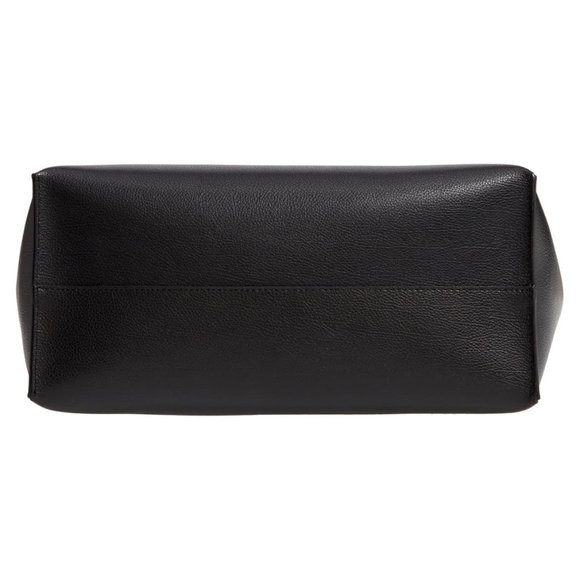 NWT $198 Rebecca Minkoff Stella Leather Black Tote - Picture 6 of 9